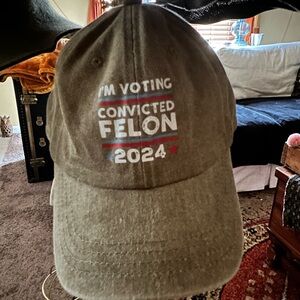 Tan Convicted Felon 2024 Cap